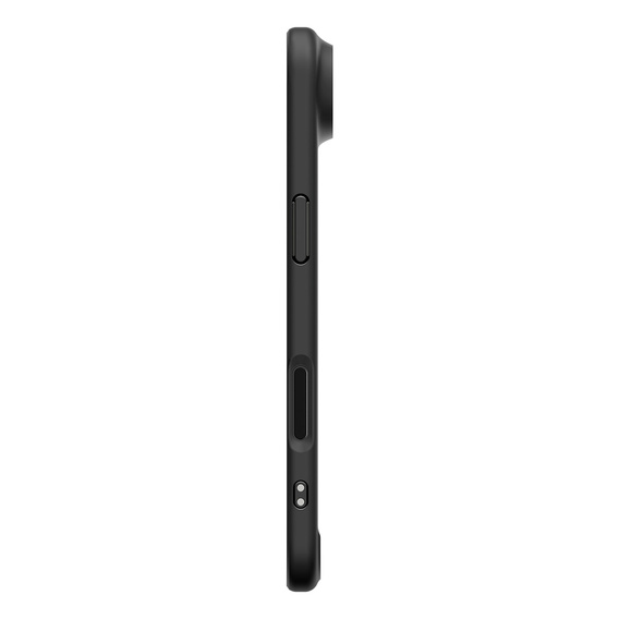 Ультрагібридний чохол Spigen для iPhone Air, матовий чорний