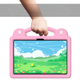 Детский чехол для Lenovo Tab TB311FU, Cute Patterns, с подставкой, розовый