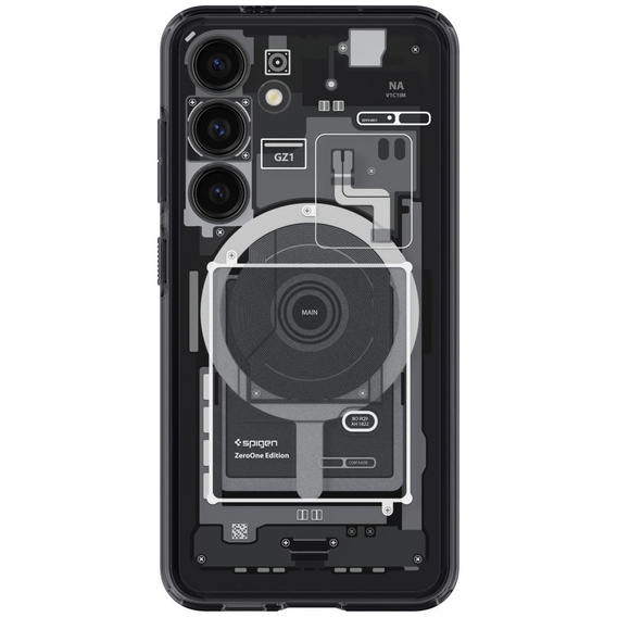 Чoхол Spigen до Samsung Galaxy S23 Ultra, Ultra Hybrid, прозорий