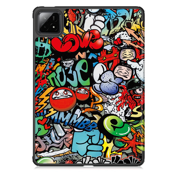 Чехол для Xiaomi Pad 7 / 7 Pro, Smartcase, graffiti
