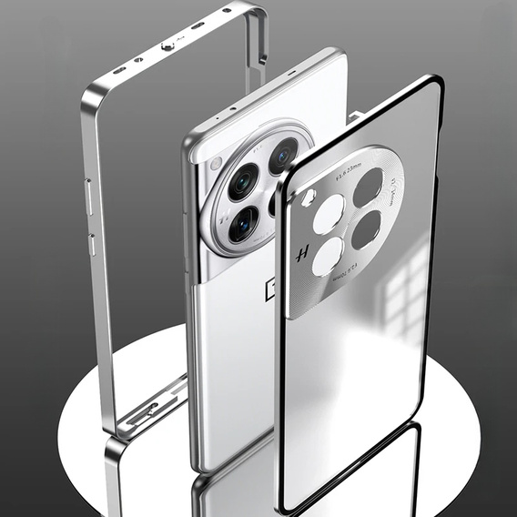 Чохол для OnePlus 13R, Frame Case, сріблястий