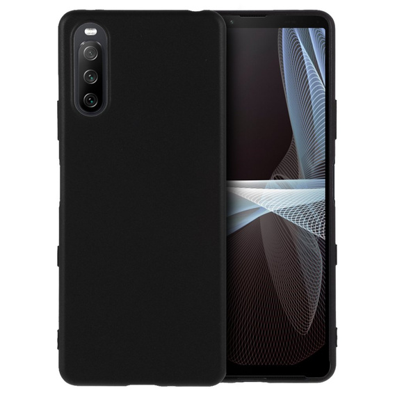 Чехол до Sony Xperia 10 III, Silicone Lite, чёрный