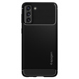 Чoхол Spigen до Samsung Galaxy S21, Rugged Armor, чорний