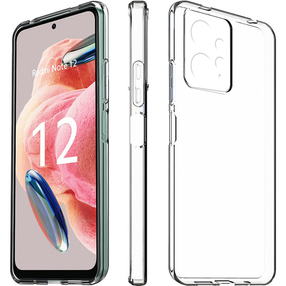 Тонкий чохол до Xiaomi Redmi Note 12 4G, Slim, прозорий