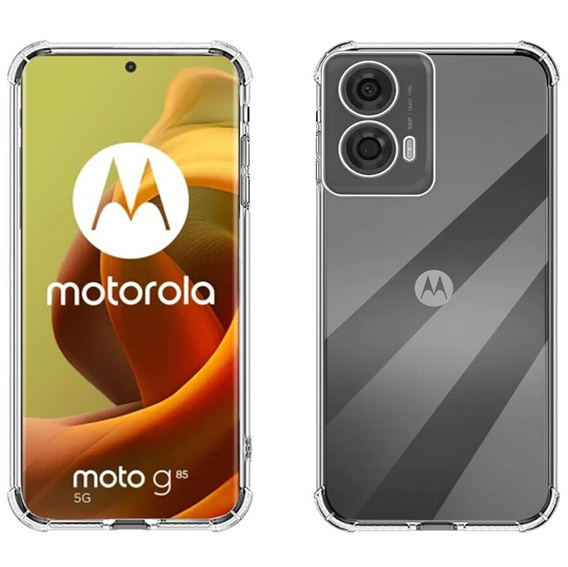 Чехол до Motorola Moto G85, Dropproof, прозрачный