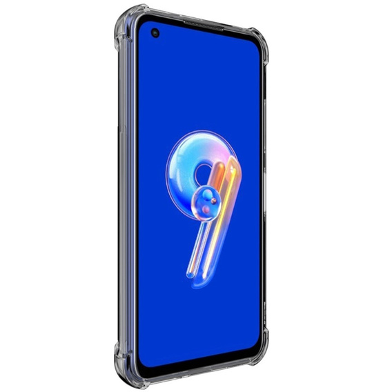 Чехол IMAK до Asus Zenfone 9 5G / 10 5G, Dropproof, прозрачный / черный