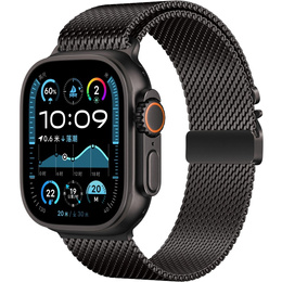 Браслет Milanese для Apple Watch  1/2/3/4/5/6/7/SE (42/44MM) - Black