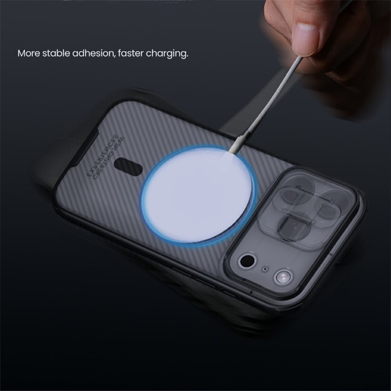 Чохол Nillkin CamShield Pro Magnetic з функцією MagSafe для iPhone 17 Pro