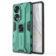 Чoхол до Honor 70 5G, Military kickstand, зелений