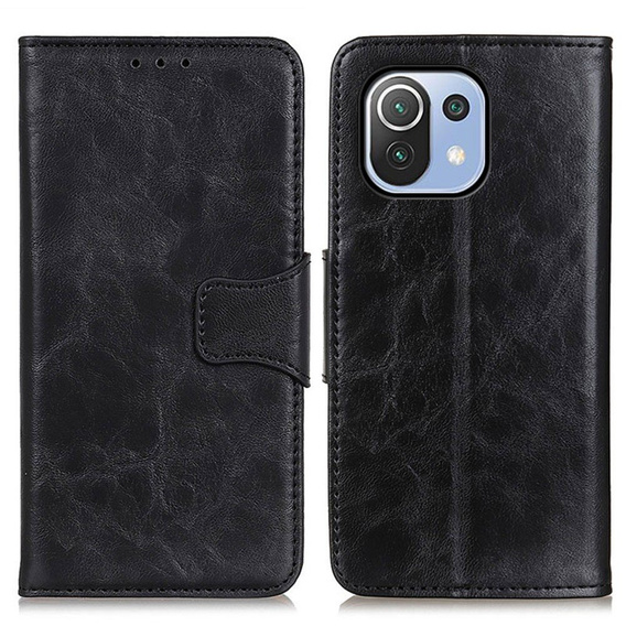 Чохол-книжка для Xiaomi Mi 11 Lite / Mi 11 Lite 5G / 11 Lite 5G NE, Wallet, чорний