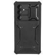 Чохол для Samsung Galaxy A55, ERBORD Rugged Case, чорний (Дві рамки)