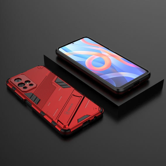Чохол для Xiaomi Poco M4 Pro 5G / Note 11S 5G, Military kickstand, м'яти