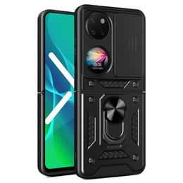 Чохол NOX Camera Slide Huawei P50 Pocket, CamShield Slide, чорний