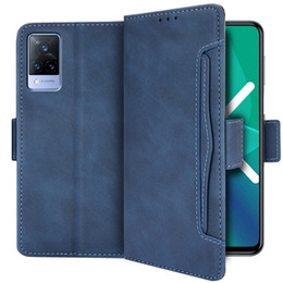 Футляр з клапаном для Vivo V21 LTE / 5G, Card Slot, м'яти