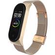 Браслет  MilaneseBand для Xiaomi Mi Band 3 / Band 4 - Rose Gold