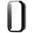 Чехол 2 в 1 + закаленное стекло для Xiaomi Smart Band 8 Pro, чёрный