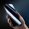 Антишпионское закаленное стекло Dux Ducis для iPhone 15 Pro Max