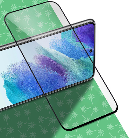 Захисне скло 5D Full Glue Smart Palm для Samsung Galaxy S21 FE