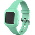 Силиконовый ремешок для Garmin Vivofit jr 3, зелёная