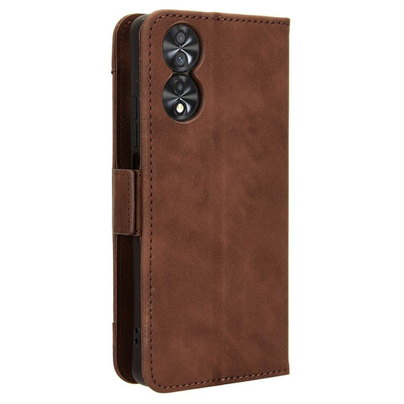 Откидной чехол для TCL 40 NxtPaper, Card Slot, коричневый