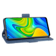 Откидной чехол для Xiaomi Redmi Note 9, Card Slot, синий