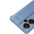 Чехол до Xiaomi Redmi Note 13 Pro+, Clear View, синий