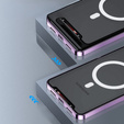 Захисний чохол для камери Samsung Galaxy Note 10+ Plus, CamShield MagSafe, прозорий / фіолетовий