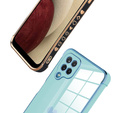 Чехол до Samsung Galaxy A12 / M12 / A12 2021, Electro heart, синий