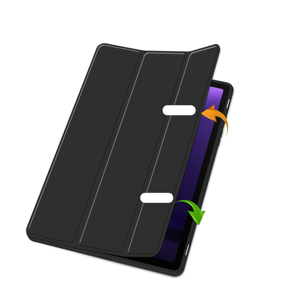 Чохол для Samsung Galaxy Tab S10 Lite / S10 FE / S9 FE, Smartcase з місцем для стилуса, чорний