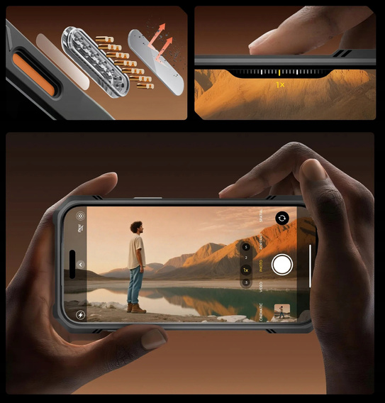 Броньований чохол з ручкою MagSafe Supcase UB Grip Pro для iPhone 17 Pro Max