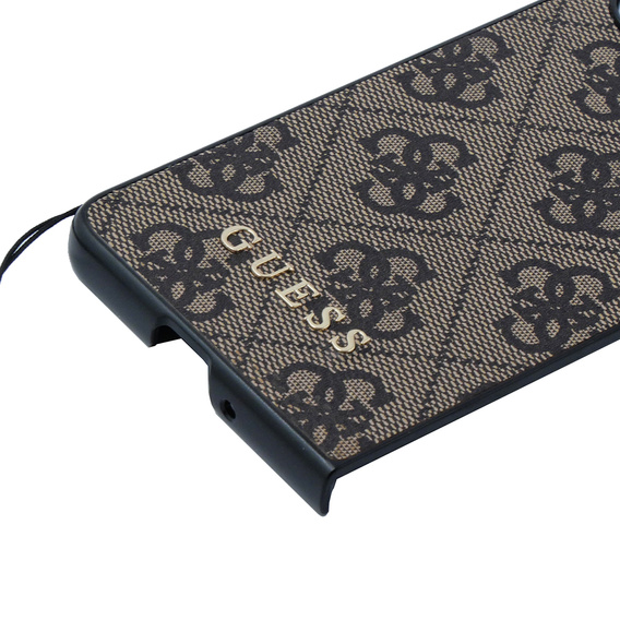 Чoхол GUESS до Samsung Galaxy Z Fold 5, 4G Charms Collection Hardcase, коричневий