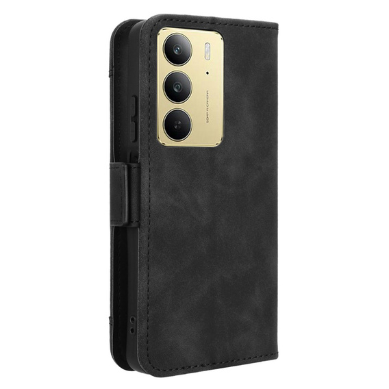 Откидной чехол для Realme 14X / Realme C75, Card Slot, чёрный