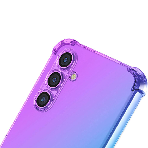 Чохол для Samsung Galaxy A36, Gradient Dropproof, Фіолетовий / синій
