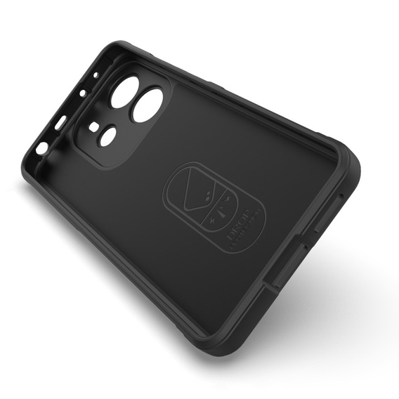 Чехол до Xiaomi Redmi Note 14 4G, Gaming Shockproof, чёрный