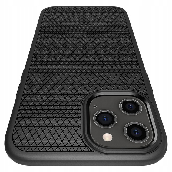 Чехол Spigen до iPhone 12 Mini, Liquid Air, чёрный