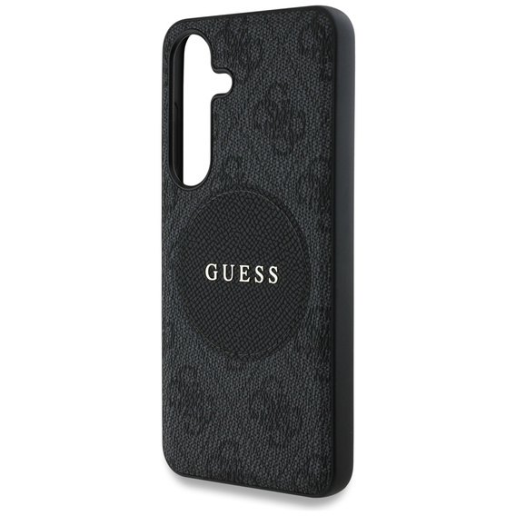 Чехол GUESS 4G Circle Classic Logo MagSafe для Samsung Galaxy S25