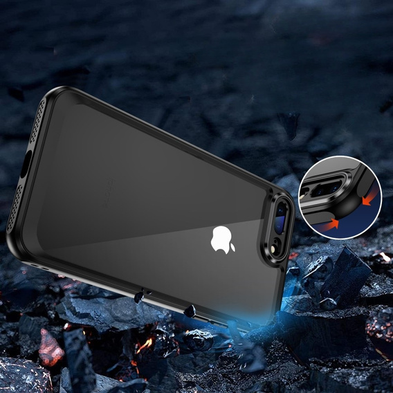 Чехол для iPhone 7 Plus / 8 Plus, ERBORD Impact Guard, чёрный