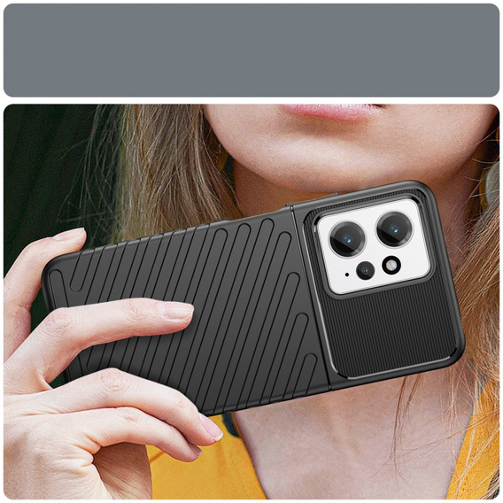 Чехол до Xiaomi Redmi Note 12 4G, Thunder, чёрный