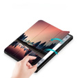 Чехол до Samsung Galaxy Tab S9, Smartcase Hybrid Pen Slot, night