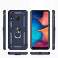 Бронированный Чехол до Samsung Galaxy A20E, Nox Case Ring, синий