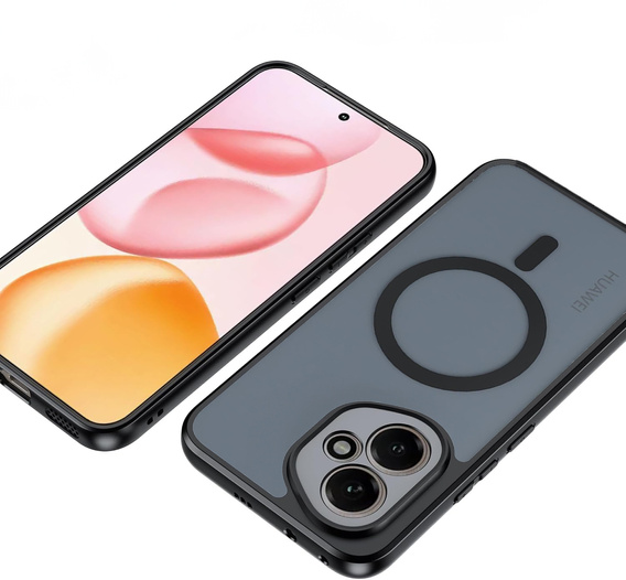 Чохол для Honor 400 5G, для MagSafe, ERBORD Matt Case, чорний