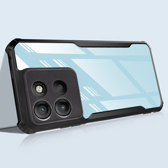 Чoхол до Motorola Moto G15 / Motorola Moto G15 Power, AntiDrop Hybrid, чорний