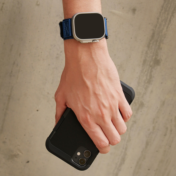 Нейлоновий ремінець ERBORD MP84 для Apple Watch 1/2/3/4/5/6/7/8/9/SE/ULTRA/ULTRA 2 42/44/45/49мм