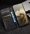 Флип-кейс для Motorola Edge 60 Pro, Wallet Rhombus, чёрный