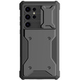 Чохол для Samsung Galaxy S24 Ultra, ERBORD Rugged MagSafe Case, чорний (дві рамки)