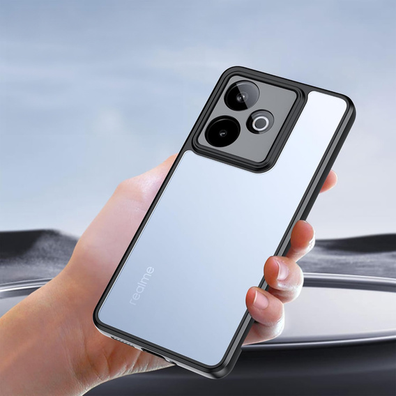 Чехол до Realme GT 7 / 7T, Fusion Hybrid, прозрачный