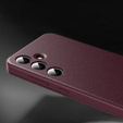 Фліп-чохол для Samsung Galaxy S25, Smart View Wallet, бордовий