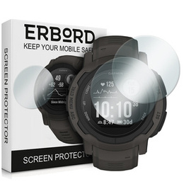 Защитное стекло 2х Erbord для дисплея смарт часов Garmin Instinct 2