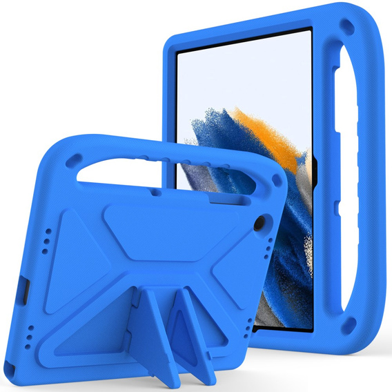 Детский чехол для Samsung Galaxy Tab A9+, детский чехол с ручкой, синий