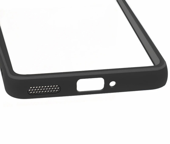 Чехол до Xiaomi Poco F6 Pro, Fusion Hybrid, прозрачный